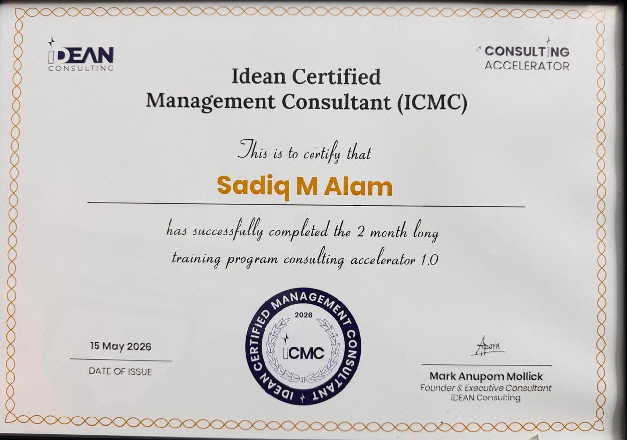 Idean Certified Management Consultant (ICMC)