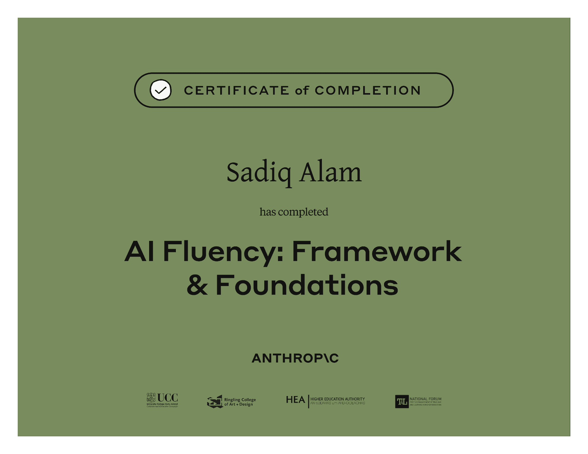 AI Fluency: Framework & Foundations