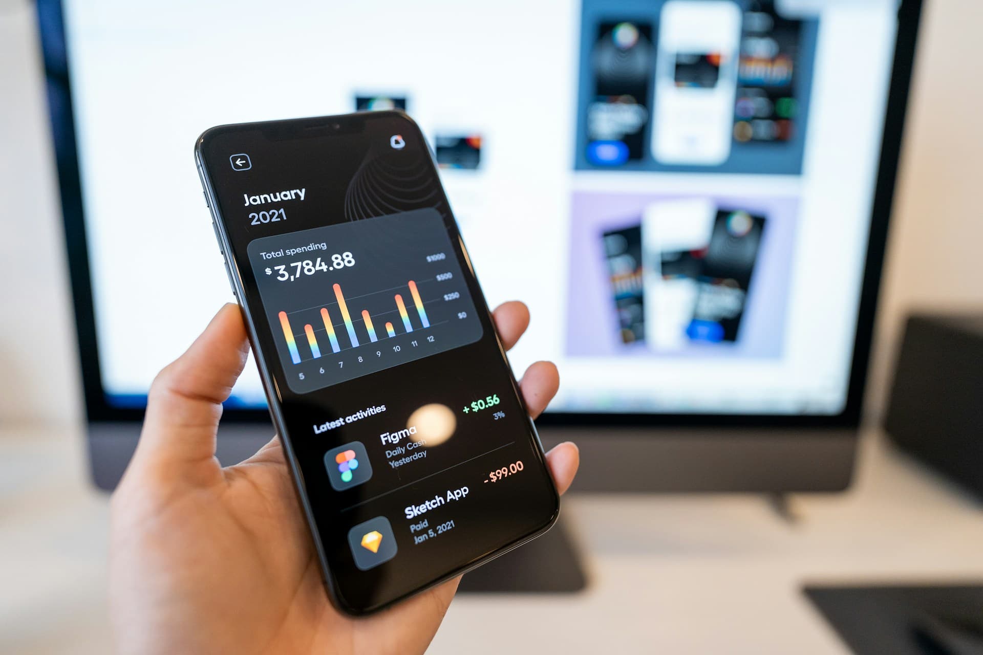Person holding a smartphone — digital banking trends transforming finance in 2026