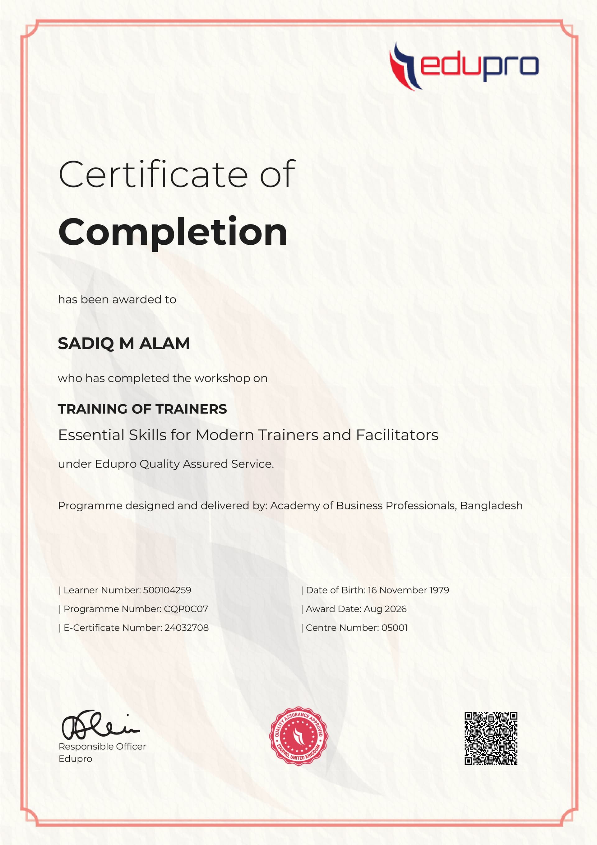 Training of Trainers (ToT) Essential Skills for Modern Trainers and Facilitators