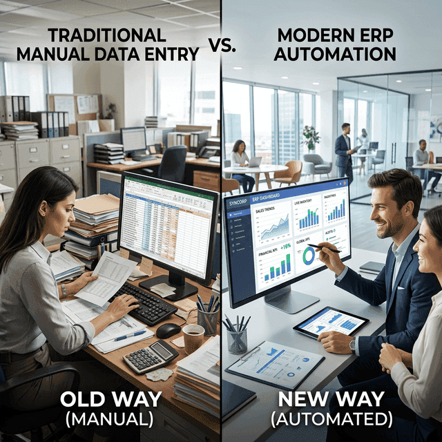 Excel দিয়ে ব্যবসা চালানো বনাম ERP – কোনটা আপনার জন্য সঠিক?